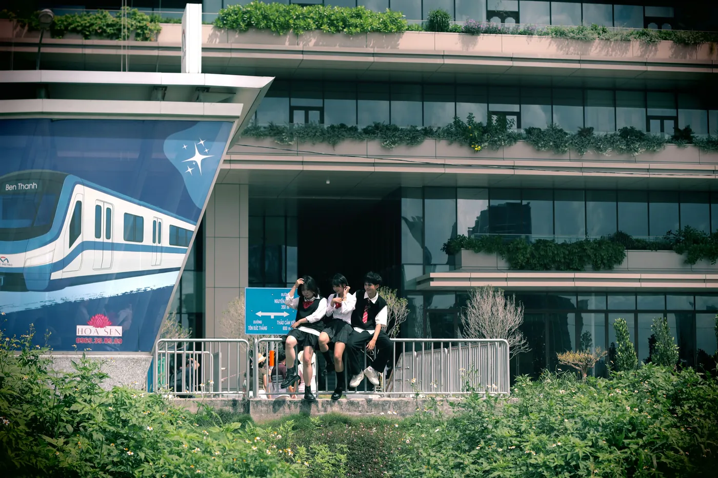 Escola bilíngue no Paraíso — metrô e educação