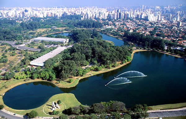 Vista aérea do Parque Ibirapuera — Moema, São Paulo