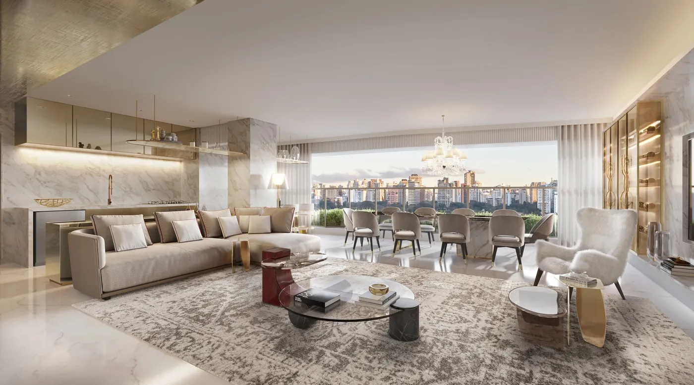 Le Six Paraíso — Apt. Decorado 264m²