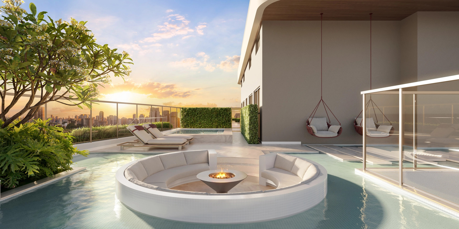 Lounge Lareira