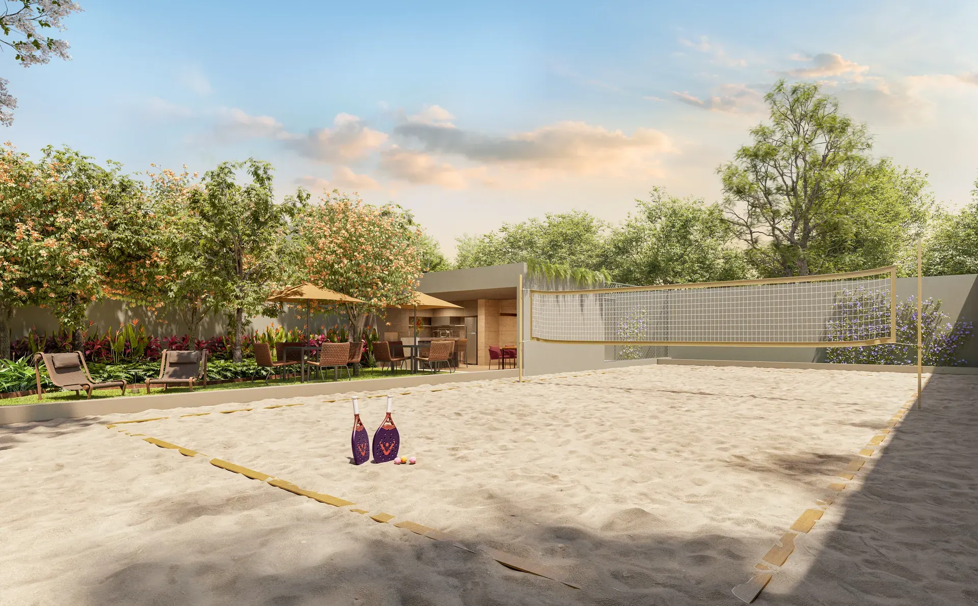 T.O.M. Paraíso — Quadra de Beach Tennis